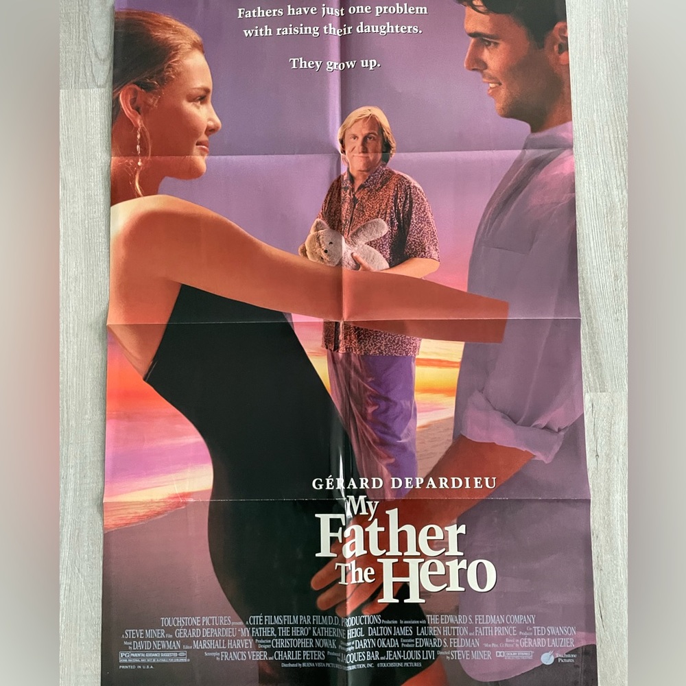 My Father The Hero Original Movie House Full Sheet Poster
